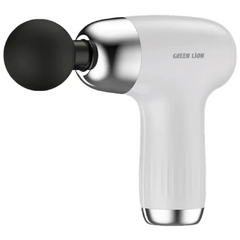 مسدس المساج جرين لايون ميني ب 6 سرعات - ابيض | Green Lion Mini Massage Gun 6 Speed Levels – White