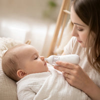 شفاط أنف للأطفال جرين لايون - أبيض | Green Lion NASAL ASPIRATOR Baby Nose Cleaner – White