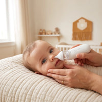 شفاط أنف للأطفال جرين لايون - أبيض | Green Lion NASAL ASPIRATOR Baby Nose Cleaner – White