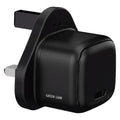 Green Lion Nexio Single Port UK Plug Wall Charger 45W – Black | شاحن حائط Nexio أحادي المنفذ من Green Lion بقابس UK بقدرة 45W – أسود