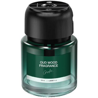 ناشر عطر جرين لايون Oud Wood بسعة 130 مل - أخضر | Green Lion Oud Wood Fragrance Diffuser 130ML – Green