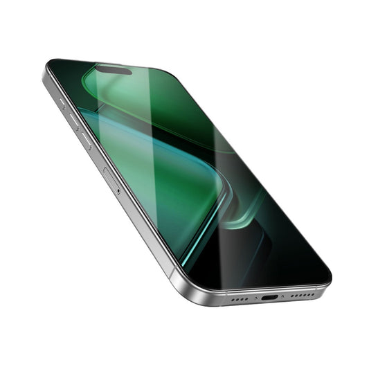 Green Lion Picasso 3D Glass With Alignment Tray iPhone 16 Pro - Clear | واقي شاشة جرين ليون بيكاسو ثلاثي الأبعاد مع قاعدة تثبيت لآيفون 16 برو - شفاف