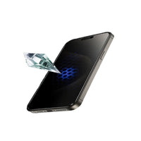 Green Lion Picasso 3D Privacy Glass - iP15Pro - Black - زجاج حماية جرين ليون بيكاسو ثلاثي الأبعاد