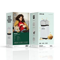 صانعة فشار جرين لايون Popjoy - أبيض | Green Lion Popjoy Popcorn Maker – White