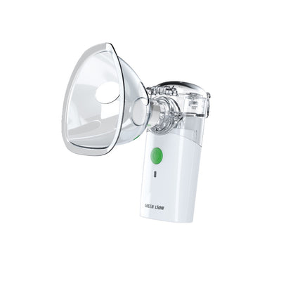 جهاز بخاخ جرين لايون الطبي المحمول - ابيض | Green Lion Portable Nebulizer - White