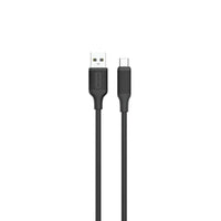 كيبل جرين لايون PVC من يو اس بي اي الى يو اس بي سي بطول 3 متر - اسود | Green Lion USB-A to USB-C PVC Cable 3M - Black