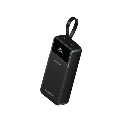 باور بانك جرين لايون تانك بسعة 30,000 مللي امبير وبقدرة شحن سريع 22.5 واط | Green Lion Power Tank Power Bank 30000mAh PD 22.5W with Fast Charging Cable