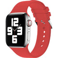 سوار جرين لايون سيليكون مع مشبك متوافق مع ساعات ابل 42/44/45 ملم | Green Lion Green Silicone Band with Buckle Watch Strap for Apple Watch 42/44/45MM