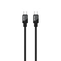 كيبل جرين لايون يو اس بي سي الى يو اس بي سي بقدرة 60 واط وطول 1 متر - اسود | Green Lion USB-C to USB-C Silicone Cable 1m 60W - Black