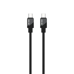 كيبل جرين لايون يو اس بي سي الى يو اس بي سي بقدرة 60 واط وطول 1 متر - اسود | Green Lion USB-C to USB-C Silicone Cable 1m 60W - Black