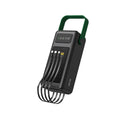 باور بانك جرين لايون سولار ماكس بسعة 50000 مللي أمبير - أسود | Green Lion Solar Max 50000mAh PowerBank - Black