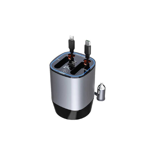 شاحن السيارة متعدد الوظائف من جرين لايون بقدرة 38 واط | Green Lion Multifunctional Car Charger 38W