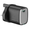 Green Lion Supra 45W UK Wall Charger – Black/Grey | شاحن حائط Green Lion Supra 45W UK – أسود/رمادي