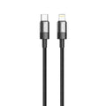 كيبل جرين لايون Spark من USB-C إلى لايتننغ 27W بطول متر - أسود | Green Lion Spark USB-C to Lightning Cable 27W 1M - Black