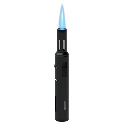 Green Lion Storm Lighter X with Torch Flame – Black | ولاعة Green Lion Storm Lighter X مع شعلة لهب – أسود