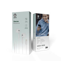 سماعات جرين لايون ستيريو السلكية بمنفذ لايتننغ - ابيض | Green Lion Wired Stereo Earphones with Lightning Connector – White