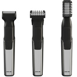 ماكينة حلاقة وتشذيب جرين لايون Expert ثلاثة في واحد - رمادي | Green Lion 3 In 1 Expert Hair Trimmer & Shaver – Gray