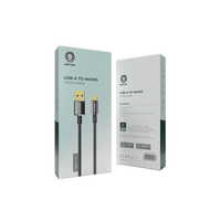كيبل جرين لايون يو اس بي اي الى مايكرو بطول 1 متر | Green Lion USB-A to Micro USB Touch Cable 1M 3A