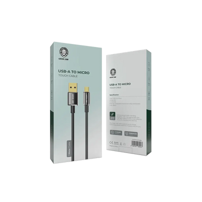 كيبل جرين لايون يو اس بي اي الى مايكرو بطول 1 متر | Green Lion USB-A to Micro USB Touch Cable 1M 3A