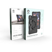 Doza iPadê ya Green Lion Trioshield - Reş