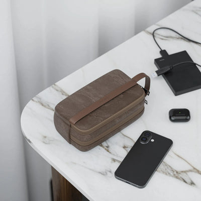 حقيبة جرين لايون تيرانا للسفر - بني | Green Lion Tirana Travel Pouch - Brown