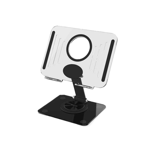 حامل جرين لايون الشفاف للاجهزة اللوحية - اسود | Green Lion Transparent Tablet Stand – Black