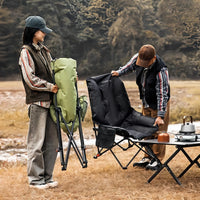 كرسي تخييم جرين لايون Travix - أسود | Green Lion Travix Camping Chair – Black