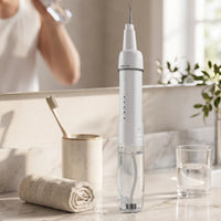 جهاز تنظيف أسنان جرين لايون بالموجات فوق الصوتية سعة 80 مل - أبيض | Green Lion ULTRASONIC Tooth Cleaner 80ML – White