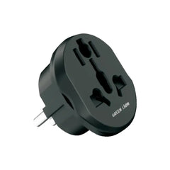 Adaptora Veguherîna Gerdûnî ya Green Lion - Reş | Plug 2 ya Veguherîna Gerdûnî ya Green Lion EU - Reş