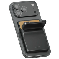 Green Lion W3 MagSafe Wallet Card Holder - Black | محفظة جرين ليون W3 ماج سيف لحمل البطاقات - أسود