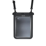 Green Lion Waterproof Pouch For 12inch Tablets - Clear | حقيبة جرين ليون المقاومة للماء للأجهزة اللوحية 12 إنش - شفافة