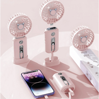 باور بانك جرين لايون ويند مايت بسعة 10,000 مللي امبير مع مروحة محمولة  | Green Lion Wind Mate Portable Power Bank & Fan