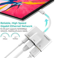 Promate GigaLink-i Lightning hub - angle view