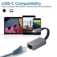 Promate GigaLink-C compact size compared to a flash drive