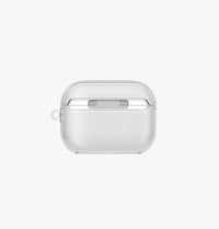 UNIQ Glase clear shockproof case for AirPods Pro 3 Crystal Clear - back view
