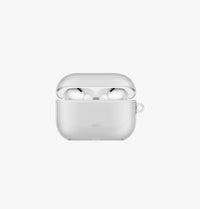 UNIQ Glase clear shockproof case for AirPods Pro 3 Crystal Clear - front view