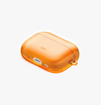 UNIQ Glase clear shockproof case for AirPods Pro 3 Golden Citrus - closed lid