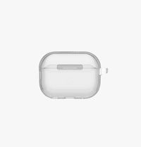 UNIQ Glase Pro clear case for AirPods Pro 3 Crystal Clear - back view
