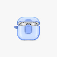 UNIQ Glase Pro clear AirPods 4 case Cloudy Blue