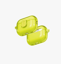 UNIQ Glase Pro clear case for AirPods Pro 3 Light Lime - main view