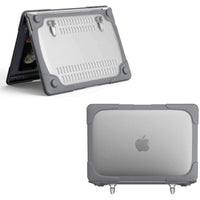 غطاء حماية مضاد للصدمات من جرين لايون لجهاز ماك بوك برو / اير 13.3 انش - رمادي | Green Lion Shockproof Case for MacBook Pro / Air 13.3" 2020 - Gray
