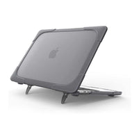 غطاء حماية مضاد للصدمات من جرين لايون لجهاز ماك بوك برو / اير 13.3 انش - رمادي | Green Lion Shockproof Case for MacBook Pro / Air 13.3" 2020 - Gray