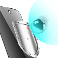 Green 9H Steve Privacy Full Glass Screen Protector for iPhone 11 Pro Max - Black | واقي شاشة جرين ستيف بخاصية الخصوصية لآيفون 11 برو ماكس - أسود
