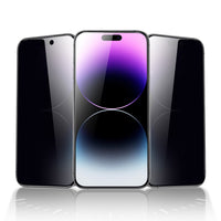 Green Lion 9H Steve Privacy Screen Protector for iPhone 15 - Black | واقي شاشة جرين ليون بحماية خصوصية 9H لآيفون 15 - أسود