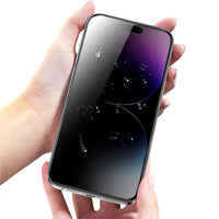 Green Lion 9H Steve Privacy Screen Protector for iPhone 15 - Black | واقي شاشة جرين ليون بحماية خصوصية 9H لآيفون 15 - أسود