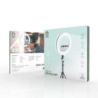 حلقة اضائة LED من جرين لايون - اسود | Green Lion GLR-14 LED Ring Light - Black