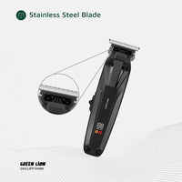 ماكينة حلاقة جرين لايون Clip Master الاحترافية - أسود | Green Lion Clip Master Professional Hair Clipper - Black