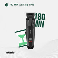 ماكينة حلاقة جرين لايون Clip Master الاحترافية - أسود | Green Lion Clip Master Professional Hair Clipper - Black