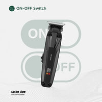 ماكينة حلاقة جرين لايون Clip Master الاحترافية - أسود | Green Lion Clip Master Professional Hair Clipper - Black
