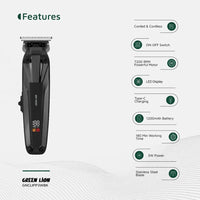 ماكينة حلاقة جرين لايون Clip Master الاحترافية - أسود | Green Lion Clip Master Professional Hair Clipper - Black